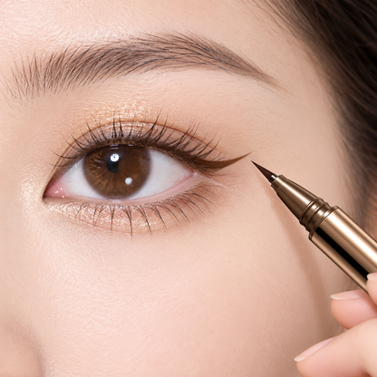 Brown Liquid Eyeliner Pen – 0.1mm Ultra-Fine Precision Tip