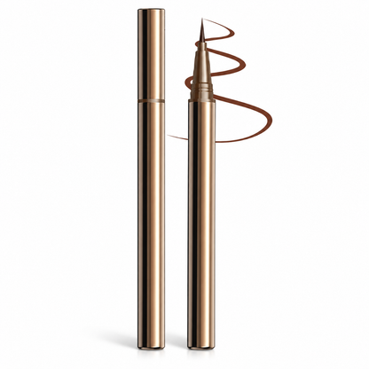 Brown Liquid Eyeliner Pen – 0.1mm Ultra-Fine Precision Tip