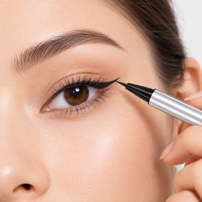 Precision Liquid Eyeliner Pen – Ultra-Fine Tip, Smooth Application & Smudge-Resistant Formula