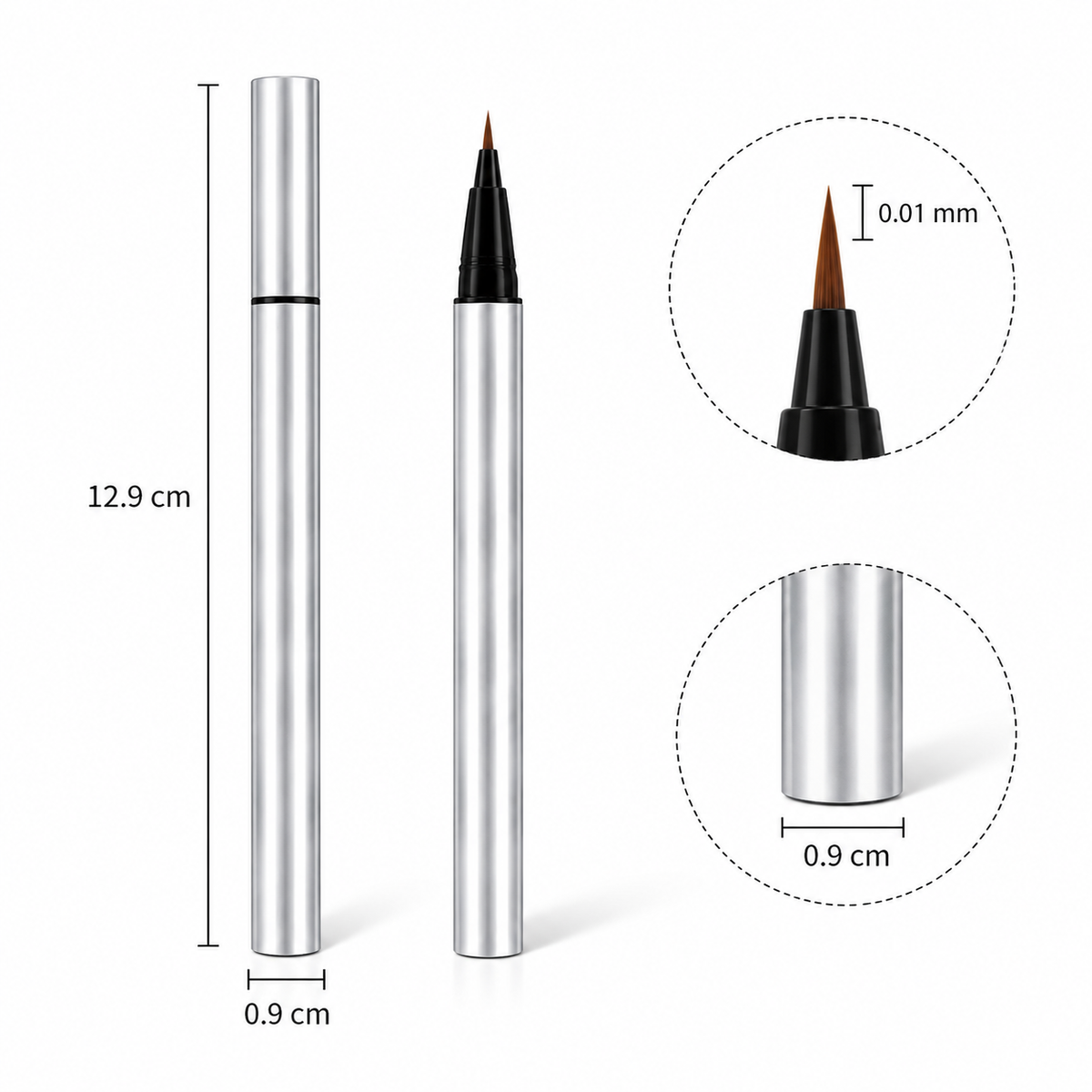 Precision Liquid Eyeliner Pen – Ultra-Fine Tip, Smooth Application & Smudge-Resistant Formula